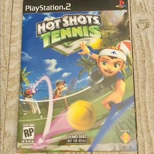 Playstation PS2 Hot Shots Tennis Demo Disc